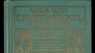 Foto Festschrift Ernst Haeckel