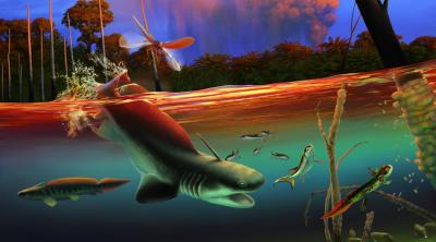 Foto Haie des Erdaltertums